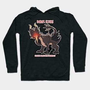 Black Dragon Kalameet Cuphead Style! Hoodie